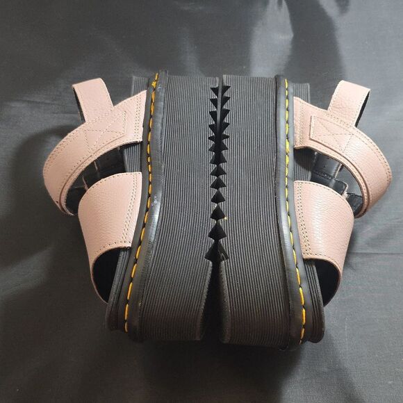 BRAND NEW DR MARTENS VOSS II ATHENA LEATHER STRAP PLATFORM SANDALS - Picture 11 of 15